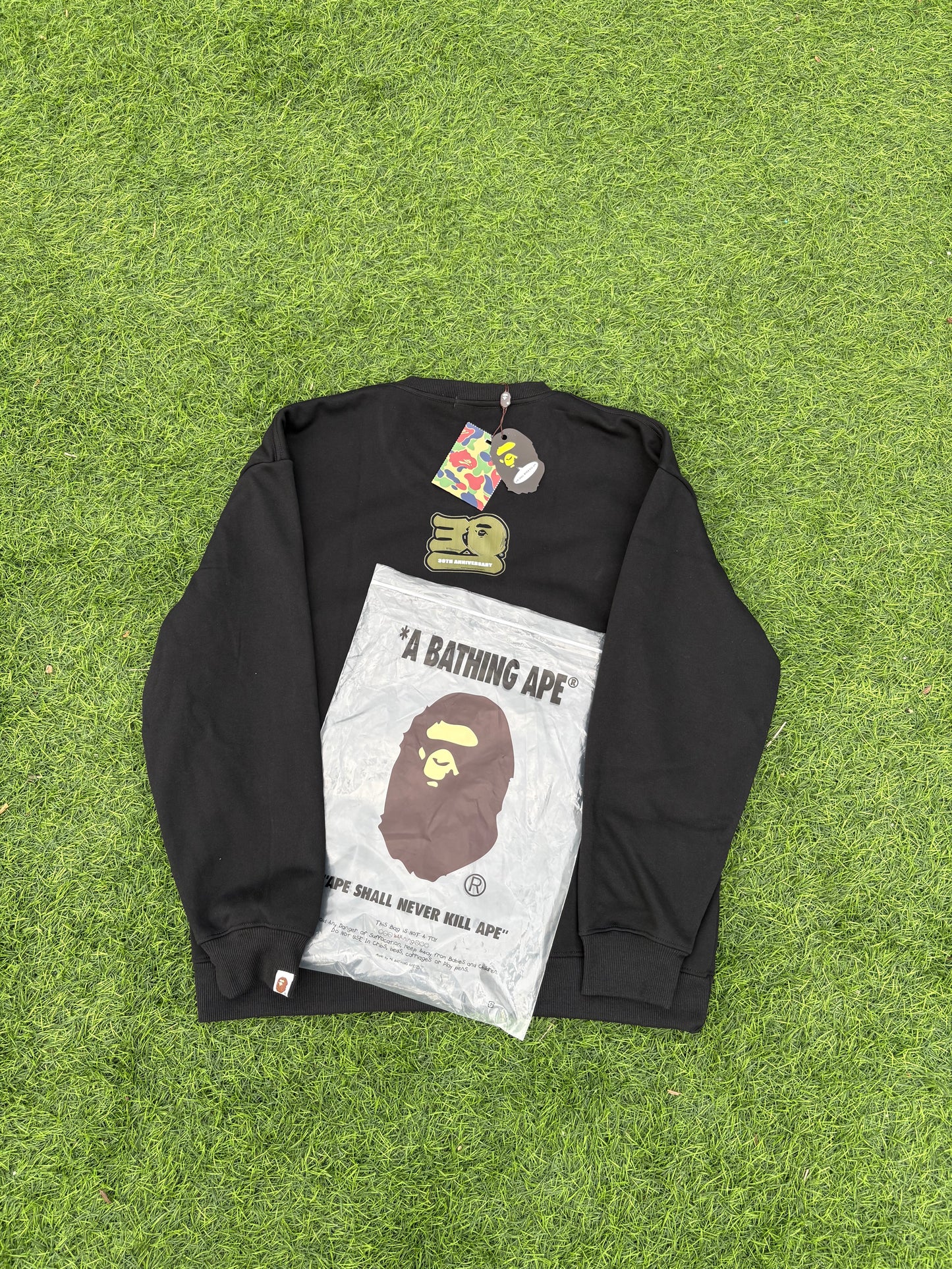 30th anniversary BAPE Crewneck