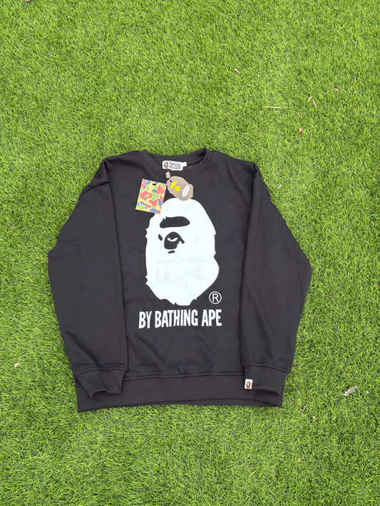 Black & White Bape Crewneck